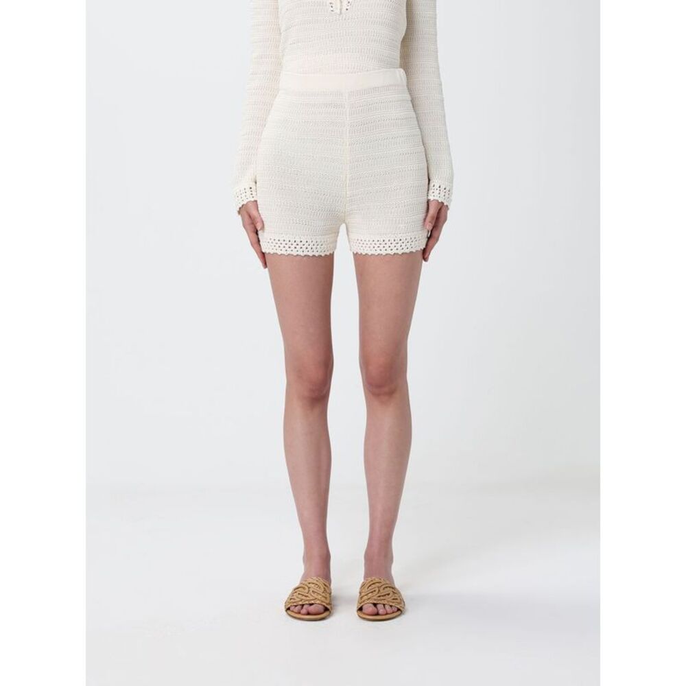 Twinset Women Knitted Viscose Shorts Twinset